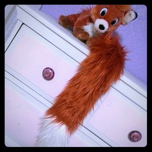 Fox stuffed animal from "The Fox and the hound"