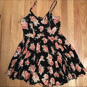 Floral Corset-back Dress