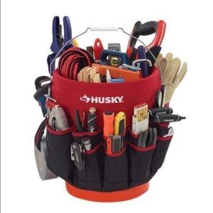 Tool bucket bag combo