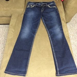 Like new Silver brand super soft denim jeans