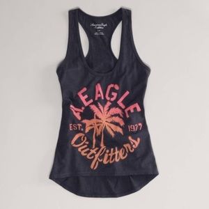 AE Palm Tree Racerback Tank