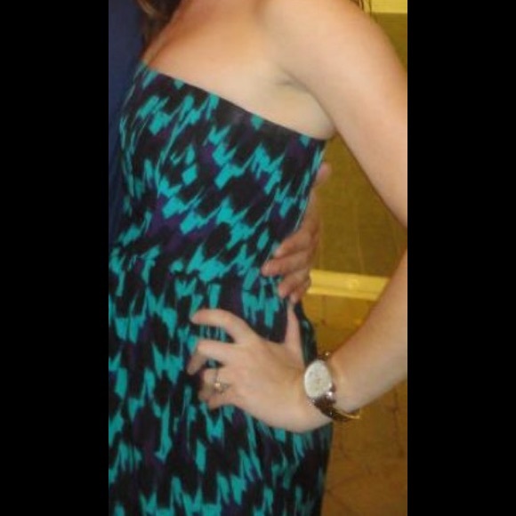 Shoshanna strapless dress size 4