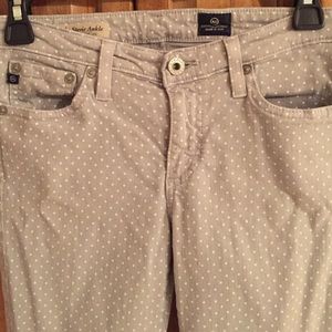 Grey and White AG Jeans