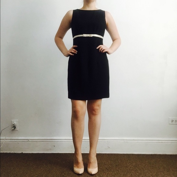 Anne Klein Tailoring Dress with Bow Detail - Picture 3 of 3