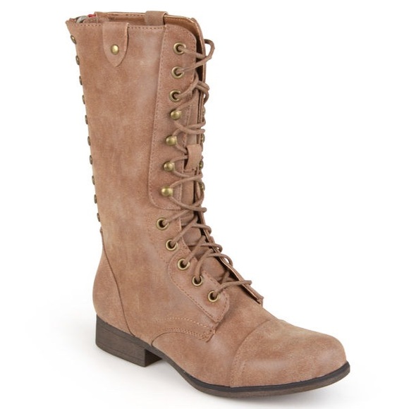 Madden girl combat boots size 7