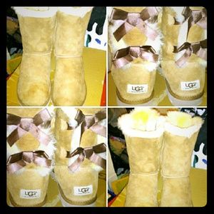 UGG boots with bows