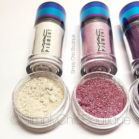 AUTH MAC Pigments Sample Set of 4 Purple Collect - Picture 3 of 4