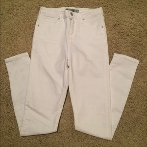 White Topshop Jamie high waisted jeans