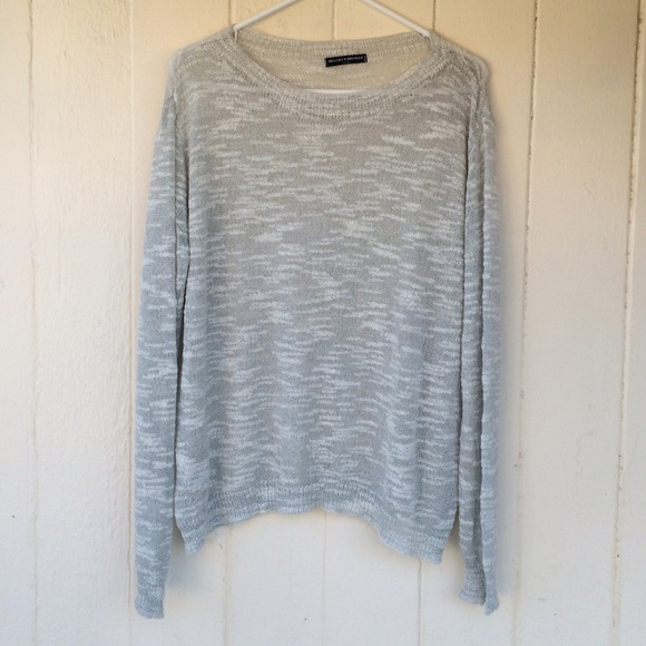 Brandy Melville Sweaters - Brandy Melville Heathered Gray Sweater