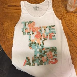 To Write Love On Her Arms tank top