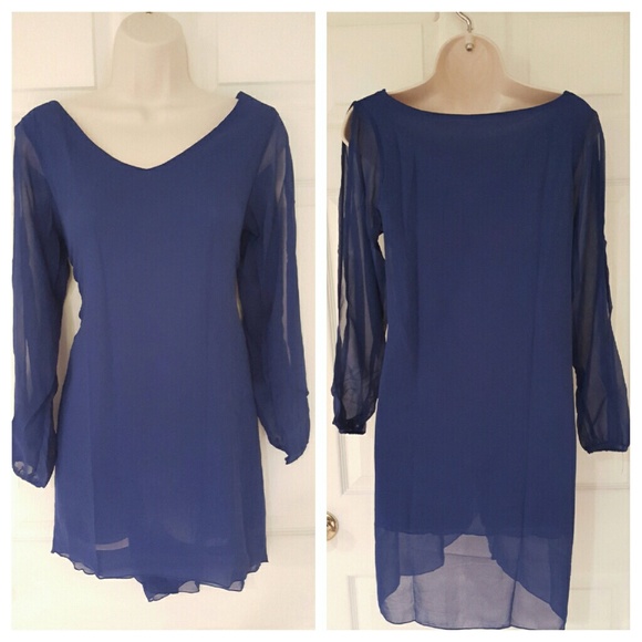 🎈$10 SALE🎈HOST PICK🎉 Mini High-Low Dress 1 LG - Picture 4 of 4