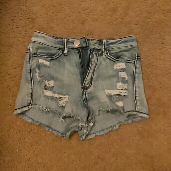 High wasted shorts