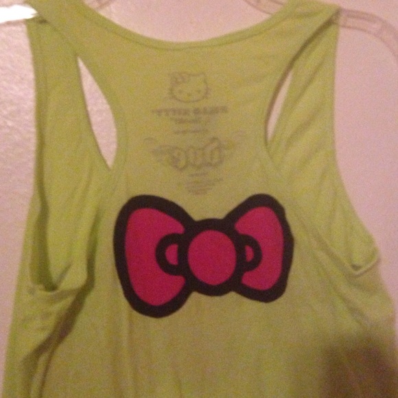 Hello Kitty neon tank top - Picture 4 of 4