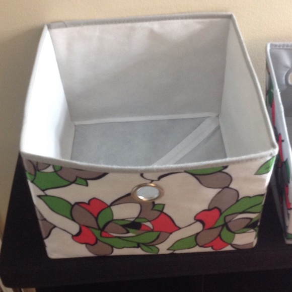 Three Patterned Organizer Boxes - Picture 2 of 3