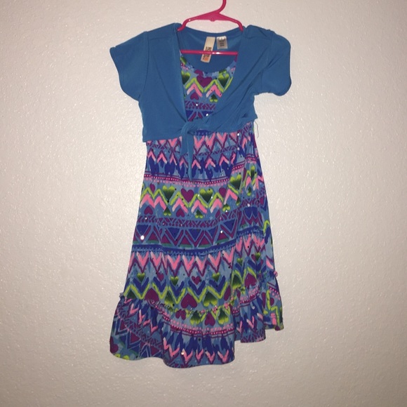 Blue Girls Dress