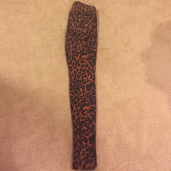 Joe Jeans Cheetah print skinny
