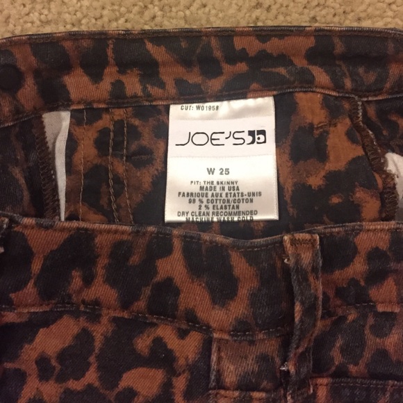 Joe Jeans Cheetah print skinny - Picture 3 of 4
