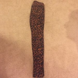 Joe Jeans Cheetah print skinny