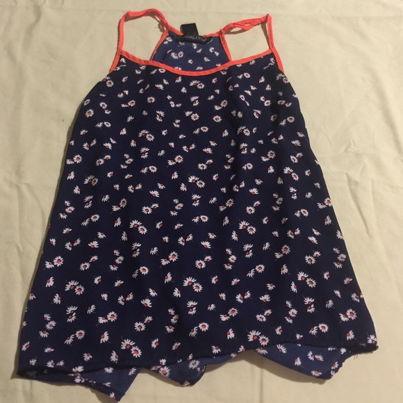 silk colorful tank