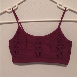 Tillys Maroon Bralette