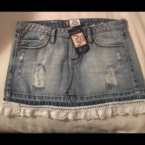 Denim skirt