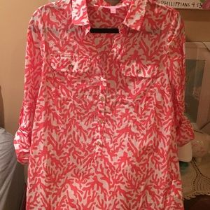 Lilly Pulitzer Treasure Captiva Tunic size S