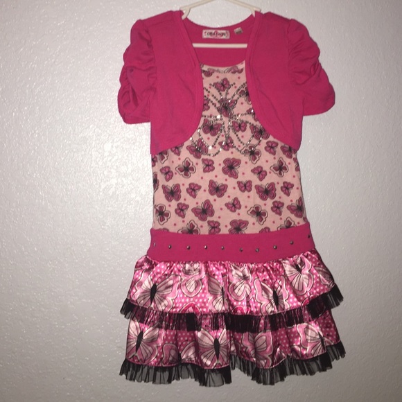 Pink girls dress