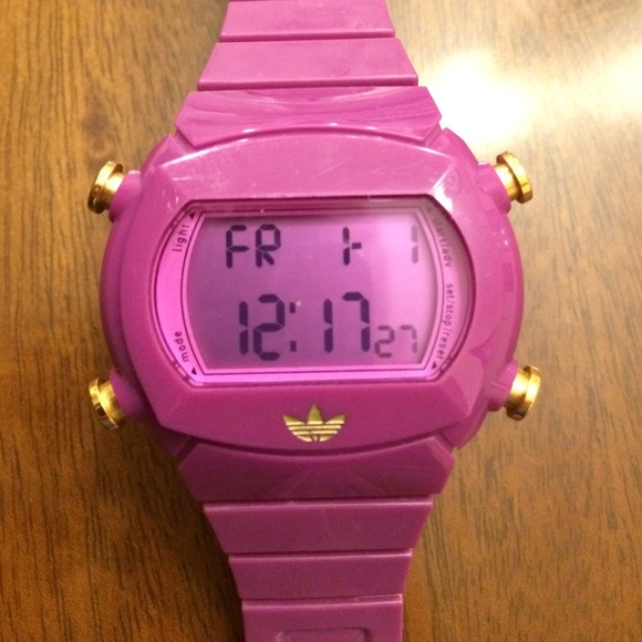 Adidas purple watch