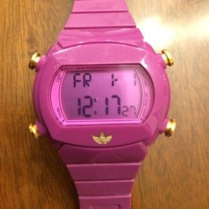 Adidas purple watch