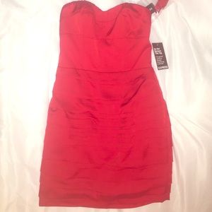 Express Red Cocktail Dress Size 0!!!