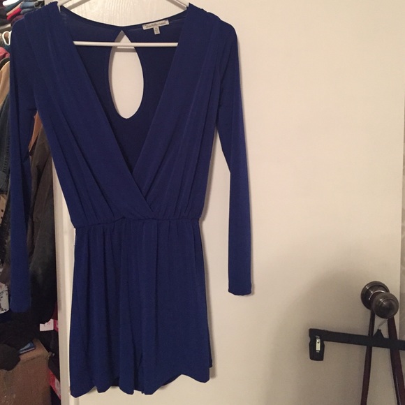 Blue romper