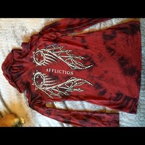 Like new Affliction long sleeve