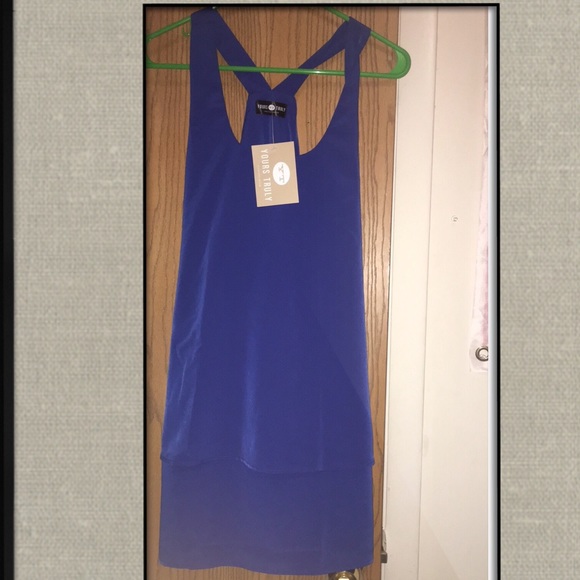 Royal Blue Sundress Chiffon