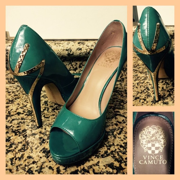 Teal Vince Camuto Heels