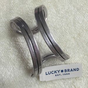 Lucky Brand Silver Tone Cuff Bracelet