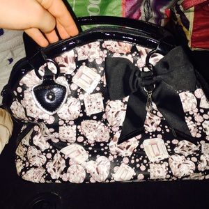 Betsy Johnston diamond purse