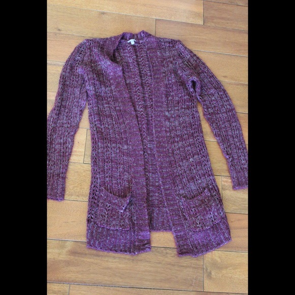 Charlotte Russe plum sweater