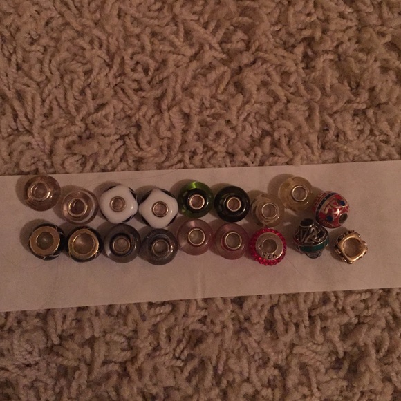 Collection of Pandora like charms