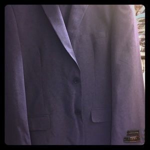 Men's 46 men's purple jacket and pants