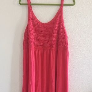 Merona Coral Summer Cotton Dress!