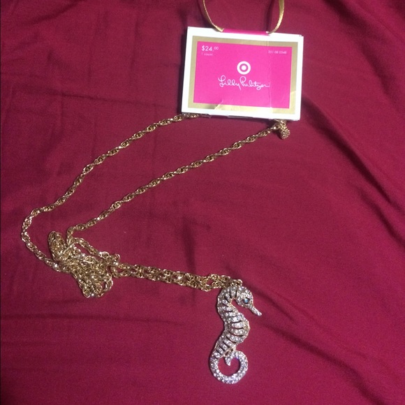 Lilly for Target seahorse necklace!