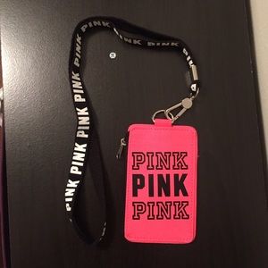 PINK Card/ID holder