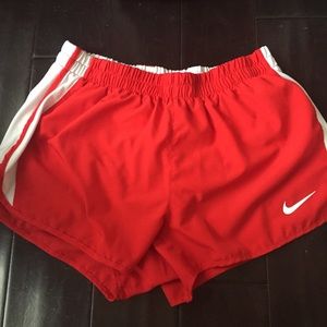 Red Nike Running Shorts