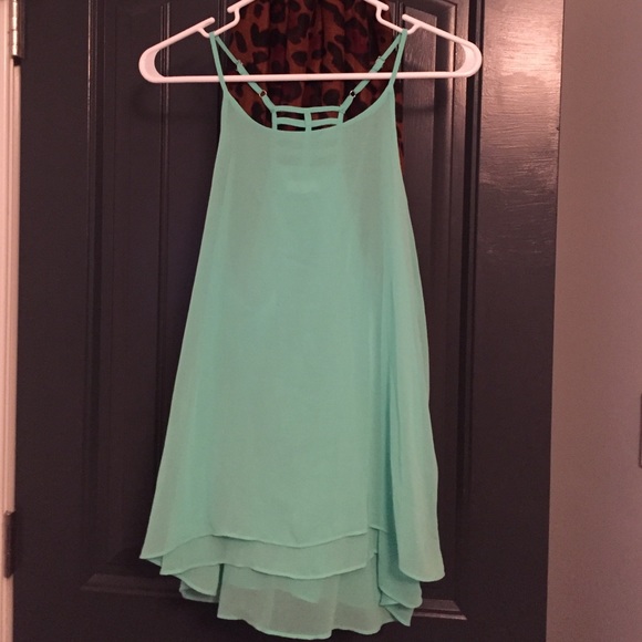 Styrofoam green tank