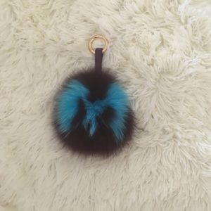 ✨Sold✨Fur Letter Bag Charm