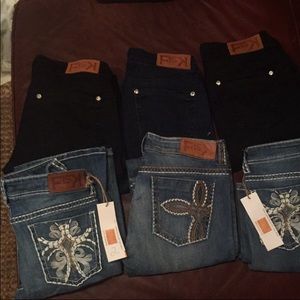 Premium denim jeans. All sizes