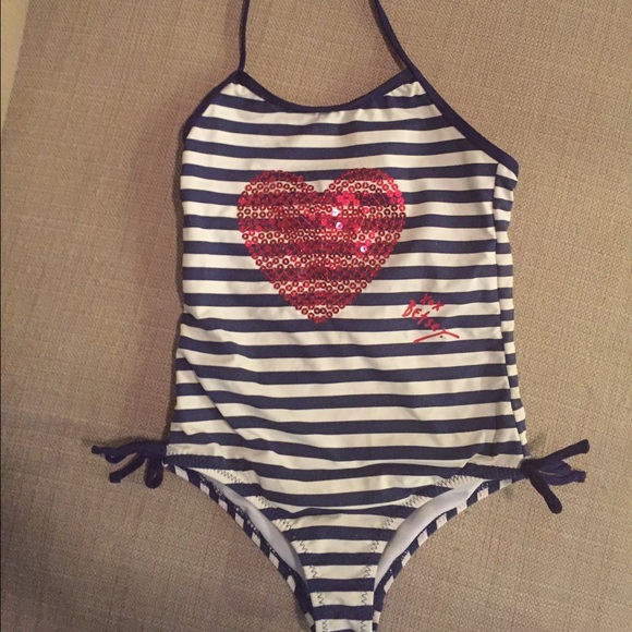 Girls Betsey Johnson swimsuit