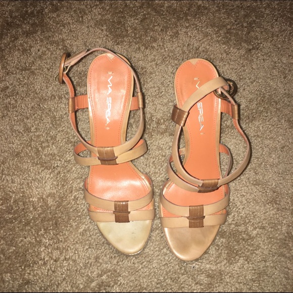Via spiga heeled sandals