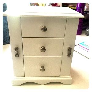White Jewelry Box