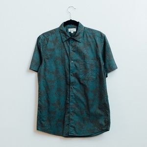 MENS UNIQLO IOLANI HAWAIIAN CLASSICS BUTTON-UP